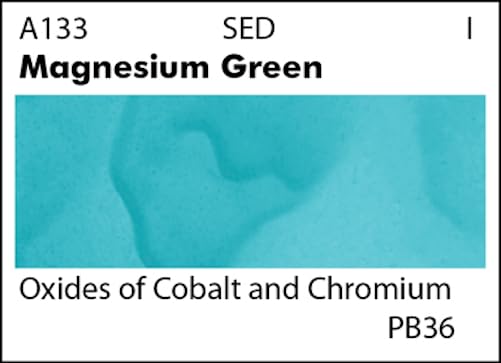 Grumbacher Academy Watercolor Paint, 7.5ml/0.25 oz., Magnesium Green (A133)