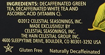 Celestial Seasonings Decaf Green Tea Bags - 40 ct