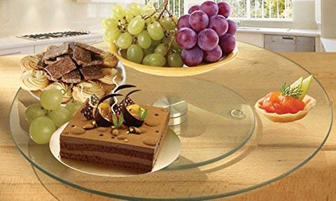handy helpers Bulk Buys Tempered Glass Lazy Susan