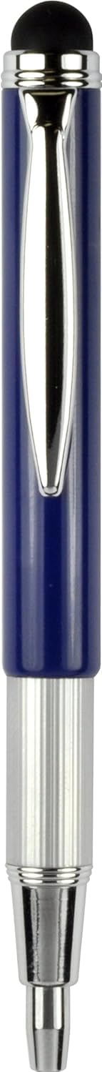 Zebra Pen, StylusPen, 1.0mm Black Ink Ballpoint Pen with 8.0mm Stylus, Expandable Compact Design for Pockets and Purse, Dual-Purpose Touchscreen Tool, 2-Pack (33602)