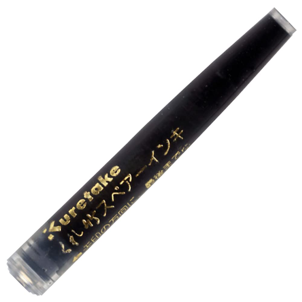 KURETAKE 5 BLACK Refill ink for No.7, 8 & Mannen Mouhitsu series, good for lettering, calligraphy, illustration, art, writing, sketching tool, made in japan