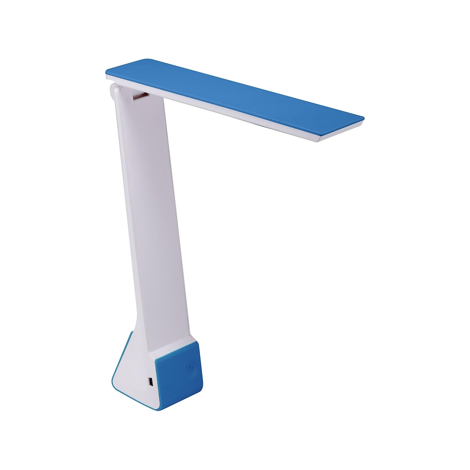 Bostitch Office Rechargable Battery Led Desk Lamp, 3 Color Temperatures, Flip Open, Blue (KT-VLED1810-BLUE)