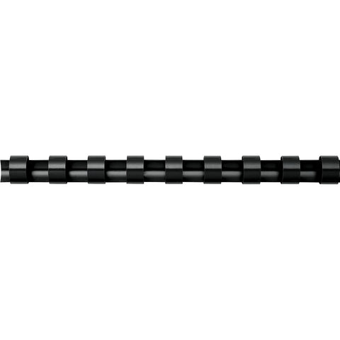 Fellowes Binding Combs Plastic Black 3/4 Inch 25 Pack (52509)