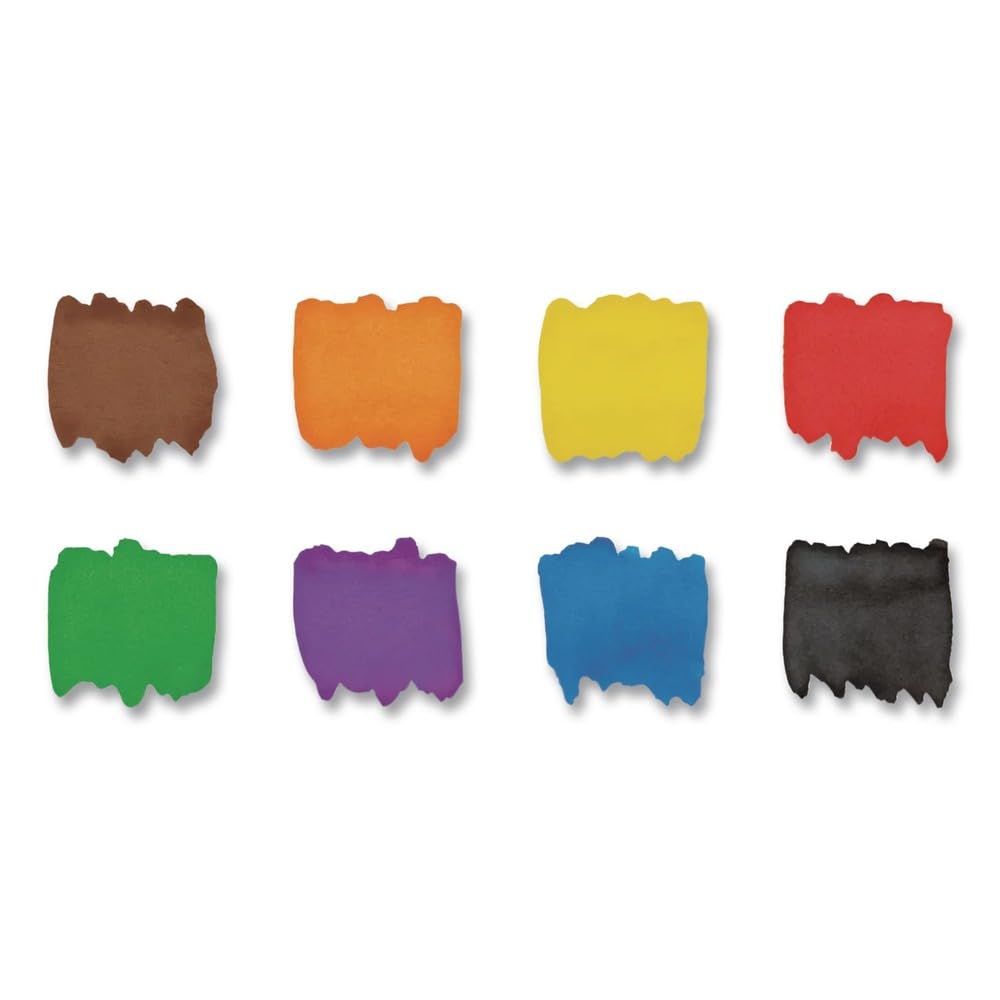 Dixon Semi-Moist Oval Pan 8-Watercolors Set