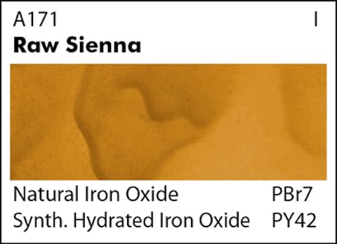 Grumbacher Academy Watercolor Paint, 7.5ml/0.25 oz., Raw Sienna (A171)