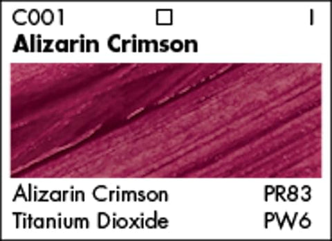 GRUMBACHER Academy Acrylic Paint, 200ml/6.8 oz. Plastic Tube, Alizarin Crimson (C001P200)