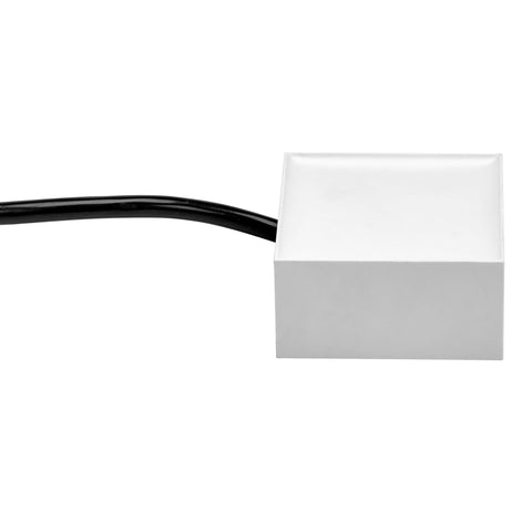 Bostitch Office Konnect Power Hub, Two Outlets Charging Station for Desktop, Shallow Tray Top, White