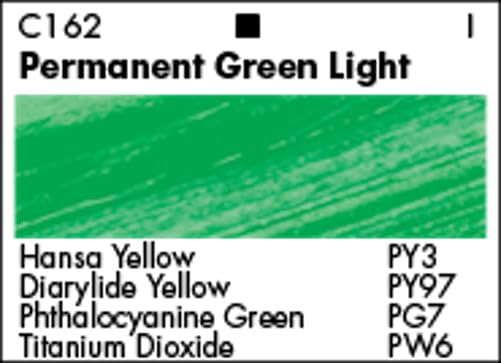 GRUMBACHER Academy Acrylic Paint Size: 254 oz, Permanent Green Light (C162P)