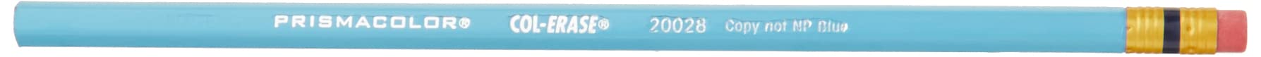 Prismacolor Col-Erase Erasable Colored Pencils, Non-Photo Blue, 12-Count - 20028