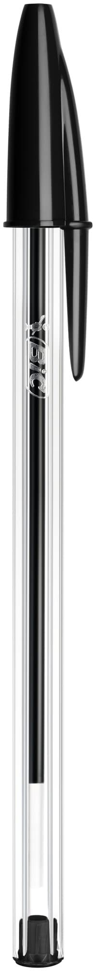 Bic 830864 BiC Cristal Original 1.0 mm Ball Pen Pack of 10, Black
