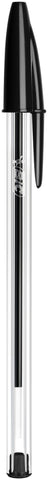 Bic 830864 BiC Cristal Original 1.0 mm Ball Pen Pack of 10, Black