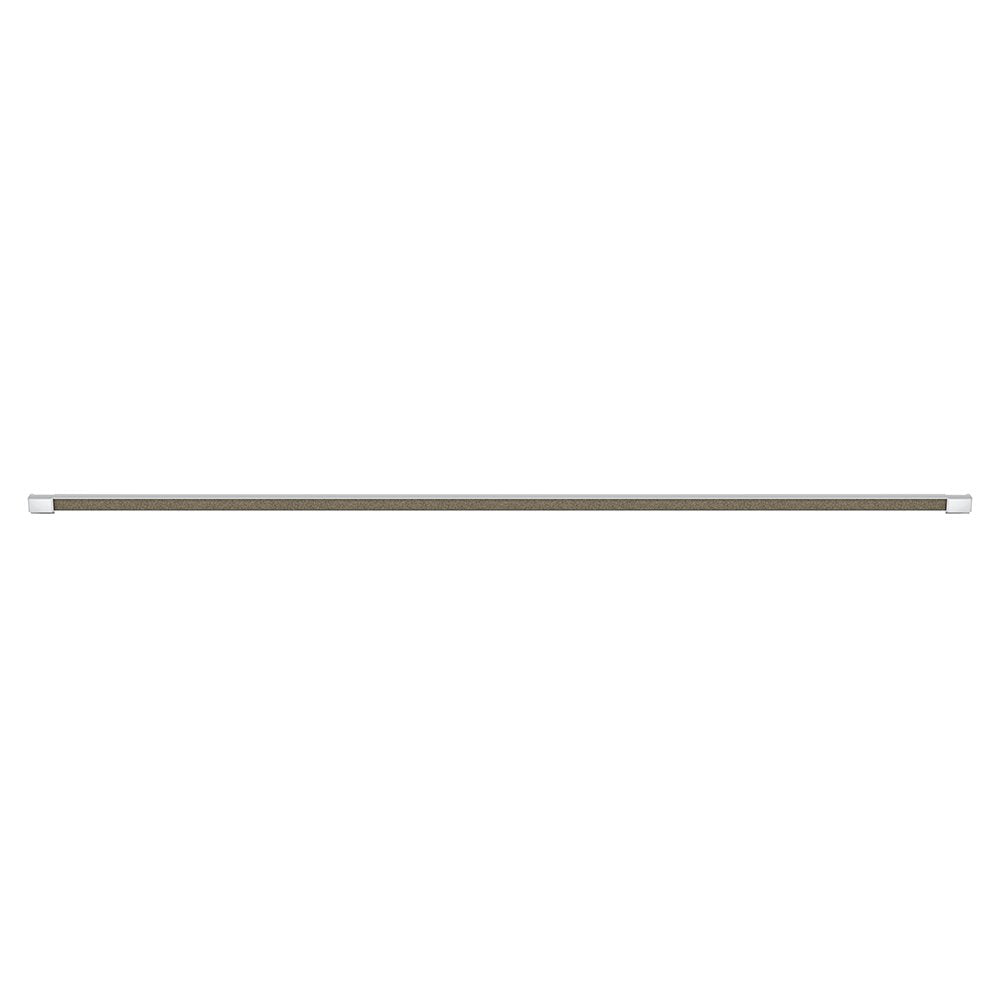 Quartet Prestige 2 Connects Bulletin Board Bar, 96-Inch Length, Cork Surface, Aluminum Frame (85385)