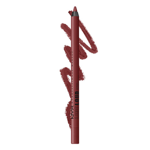 NYX PROFESSIONAL MAKEUP Line Loud Lip Liner, Longwear and Pigmented Lip Pencil with Jojoba Oil & Vitamin E - Too Blessed