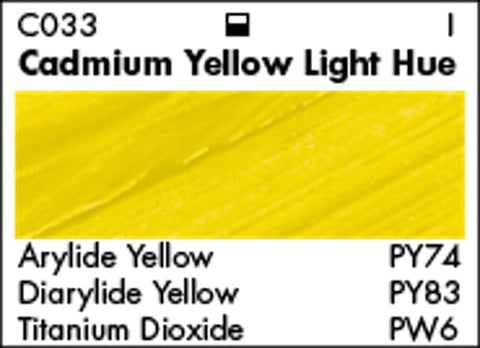 Grumbacher Academy Acrylic Paint, Gloss, 90ml/3 oz Metal Tube, Cadmium Yellow Light Hue