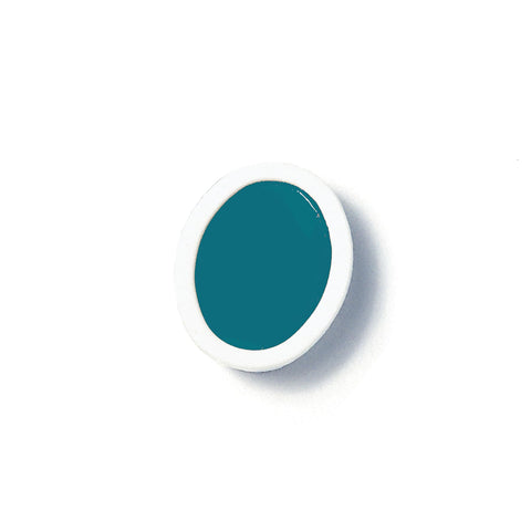 Prang Refill Pans for Oval Watercolor Paint Set, 12 Pans per Box, Turquoise Blue (00819)