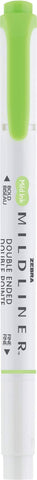 Zebra Pen Mildliner Dual-Tip Highlighters, Broad and Fine Tips, Ideal for Bible Highlighting, No Bleed, School Supplies, Teacher Supplies, and Office Supplies, Mild Green Ink, 12-Pack (78140upc)