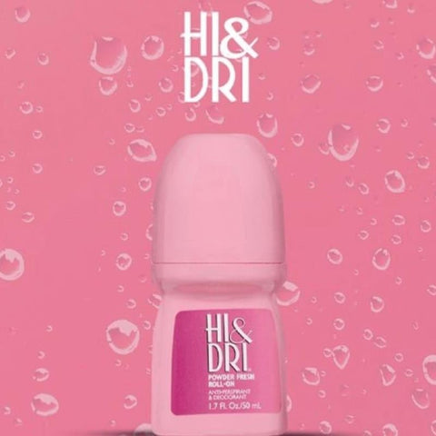 Revlon Hi & Dri Roll-On Anti-Perspirant Powder Fresh, 1.7 Ounce