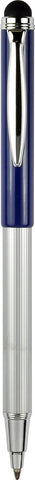 Zebra Pen, StylusPen, 1.0mm Black Ink Ballpoint Pen with 8.0mm Stylus, Expandable Compact Design for Pockets and Purse, Dual-Purpose Touchscreen Tool, 2-Pack (33602)