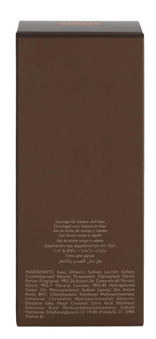 Hermes Terre d'Hermes for Men Hair and Body Shower Gel, 6.5 Ounc