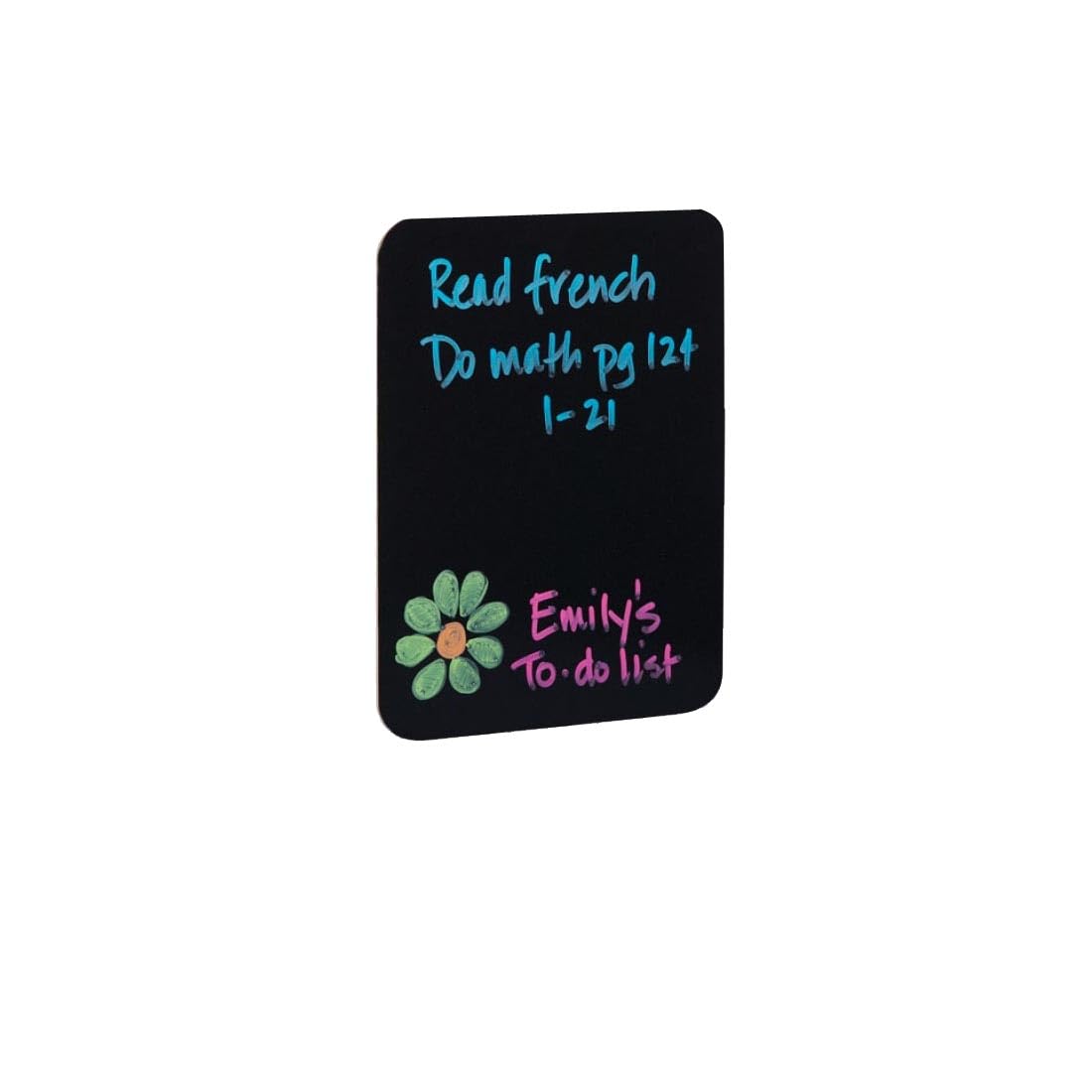 Flipside Black Dry Erase Boards, 9" x 12"