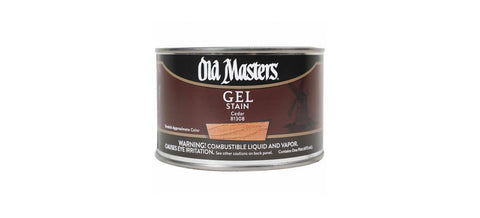Old Masters 81308 Gel Stain Pint, Cedar