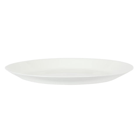 Gibson Home Ultra Round 6 Pieces 10 Inch Opal Glass Crack and Chip Resistant Dishes, Lightweight Round Dinnerware Set Plates, Microwave & Dishwasher Safe