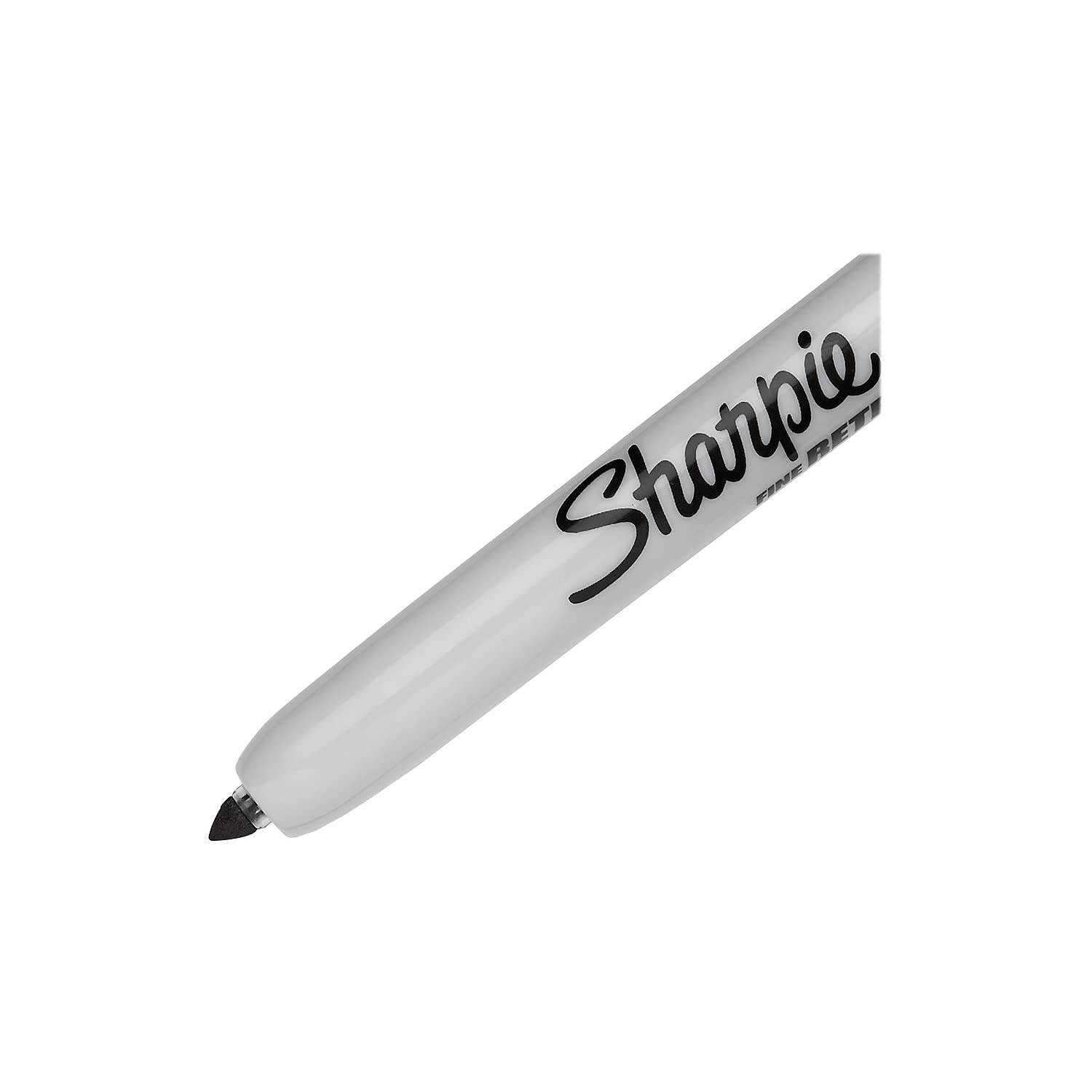 Sharpie Retractable Fine Point Permanent Markers, Black Color, 2-Units per Pack (1-Pack) Model 32724