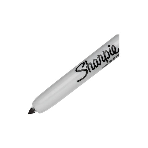 Sharpie Retractable Fine Point Permanent Markers, Black Color, 2-Units per Pack (1-Pack) Model 32724