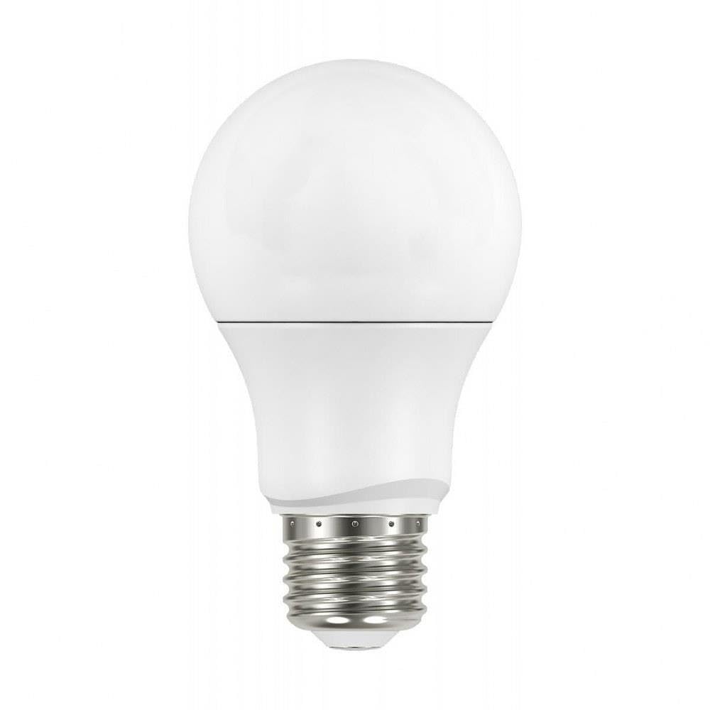 Satco 4.17 Inch 9.5W A19 LED Medium Base Replacement Lamp (Pack of 4)-5000 Color Temperature-Frosted Finish