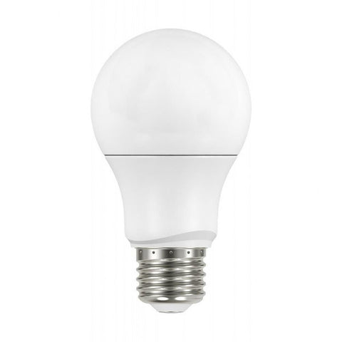 Satco 4.17 Inch 9.5W A19 LED Medium Base Replacement Lamp (Pack of 4)-5000 Color Temperature-Frosted Finish