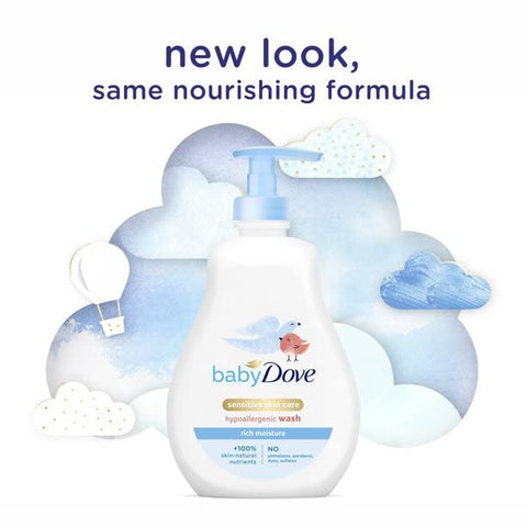 Dove, Baby Tear Free Shampoo, Rich Moisture - 13.5 Fl Oz / 400mL
