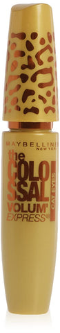 Maybelline New York Volume Express Colossal Cat Eyes Washable Mascara, Glam Black, 0.31 Fluid Ounce