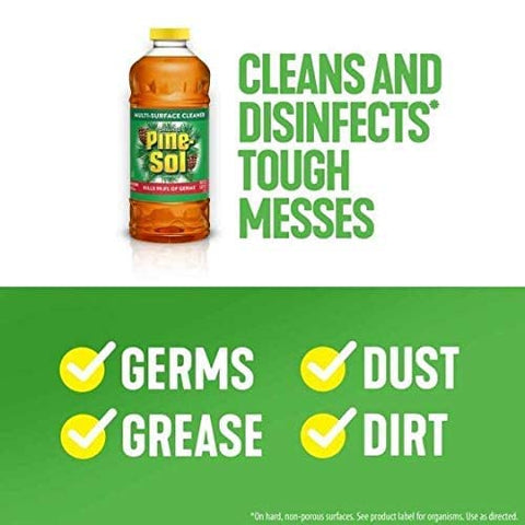 Pine-Sol 40125 Liquid Cleaner, 40 fl oz Bottle
