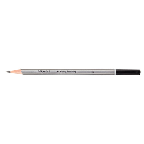 Derwent Academy Sketching Pencils, 6 Degrees of Hardness, Metal Tin, 6 Count (2301945)