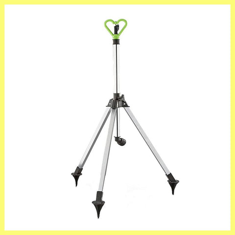 Revolving Tripod Sprinkler for Lawn Garden Adjustable 20 to 1900 Square Feet