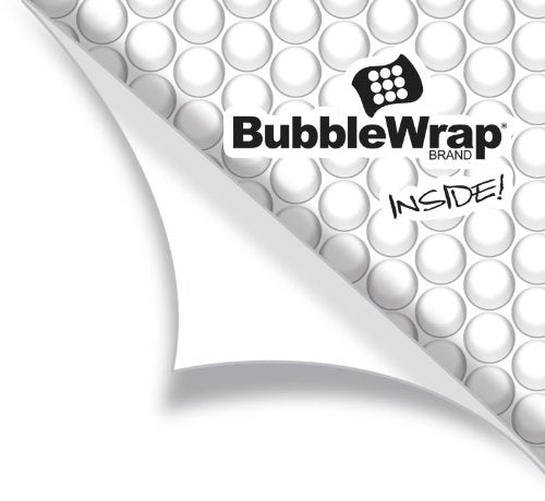 Duck Brand Bubble Wrap Protective Mailers, White, ID Poly, #0 - 6"x 9", 25 Pack (664796)