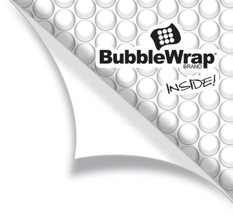 Duck Brand Bubble Wrap Protective Mailers, White, ID Poly, #0 - 6"x 9", 25 Pack (664796)