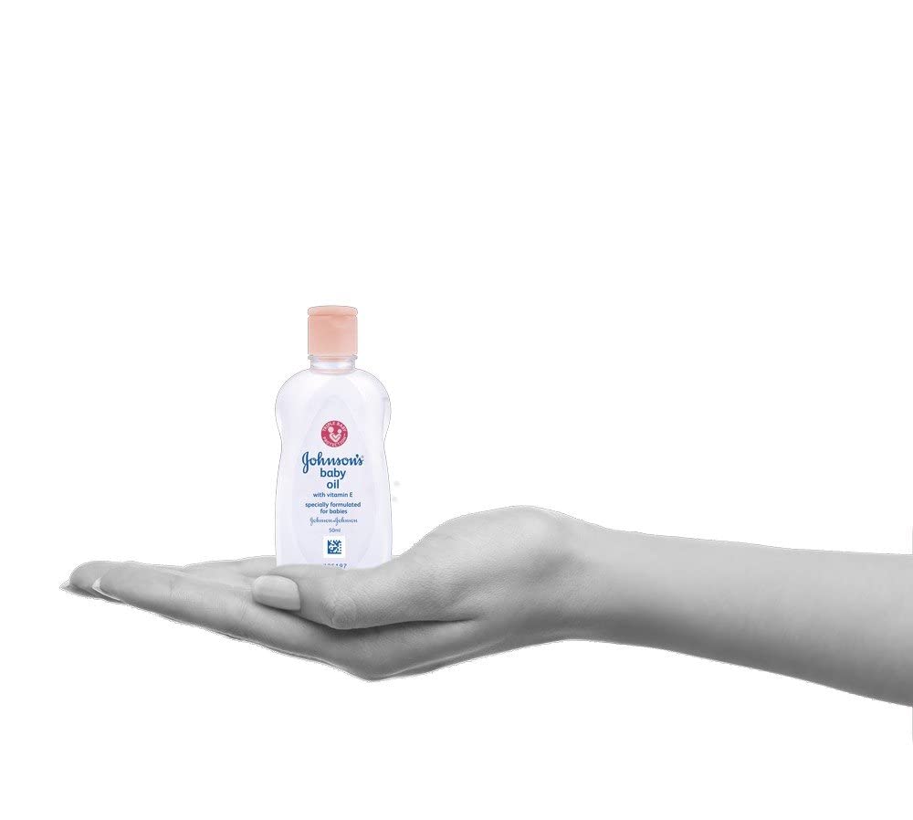Johnson's Baby Massage Oil, 50 ml / 1.7 FL Oz - 3 Pack