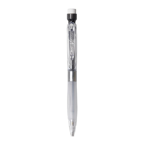 BIC Velocity Max Pencil, 0.5 Mm, Hb (#2), Black Lead, Gray Barrel, 2/pack