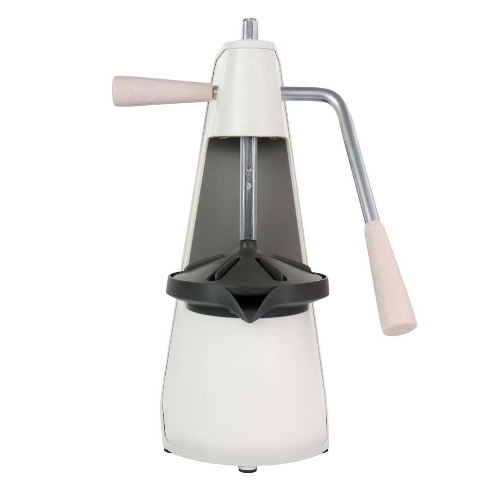 Chef'n FreshForce Tabletop Citrus Press (White/Stainless Steel/Wood)