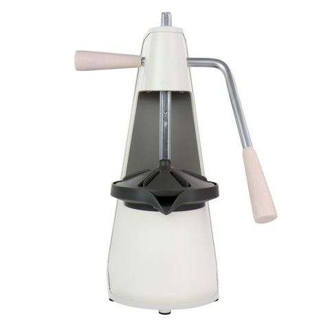 Chef'n FreshForce Tabletop Citrus Press (White/Stainless Steel/Wood)