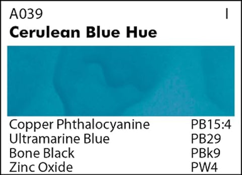 Grumbacher Academy Watercolor Paint, 7.5ml/0.25 Ounce, Cerulean Blue Hue (A039)