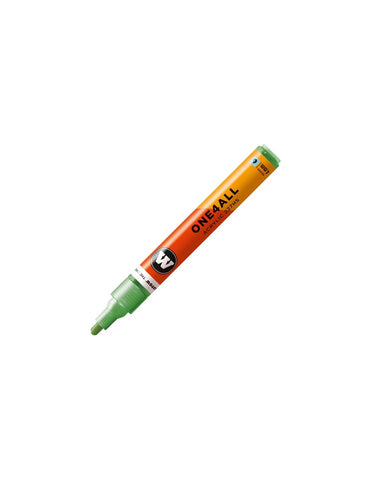 Molotow ONE4ALL Acrylic Paint Marker, 4mm, Metallic Green, 1 Each (227.304)