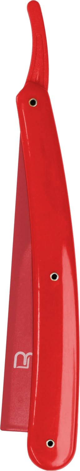 L3 Straight Razor Holder - Excellent Grip and Control - Precision Shaving Control - Level Three Straight Razor Holder (Red)