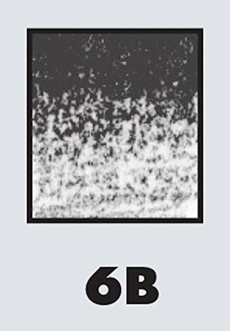 Koh-I-Noor Toison d'Or Graphite Pencil, 6B Degree, 2 Pack (FA1900.6BBC)