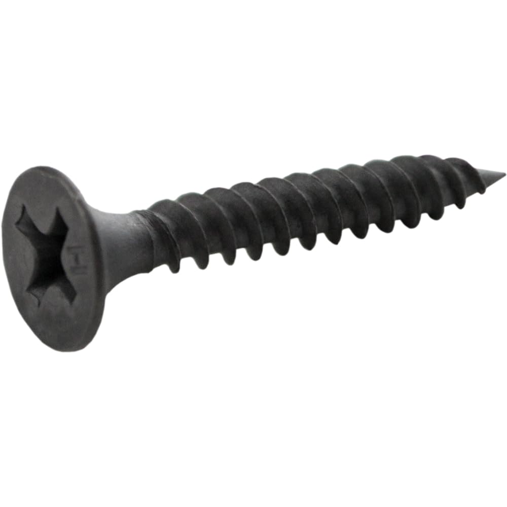 Grip-Rite 1DWS1#6 X 1" Phillips Bugle Head Fine Thread Sharp Point Drywall Screw, 1lb Box