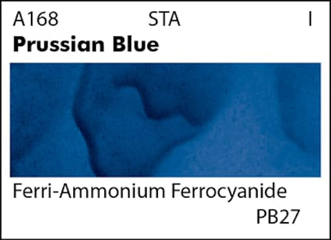 Grumbacher Academy Watercolor Paint, 7.5ml/0.25 Ounce, Prussian Blue (A168)