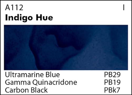 Grumbacher Academy Watercolor Paint, 7.5ml/0.25 Ounce, Indigo Hue (A112)