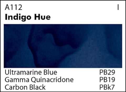 Grumbacher Academy Watercolor Paint, 7.5ml/0.25 Ounce, Indigo Hue (A112)