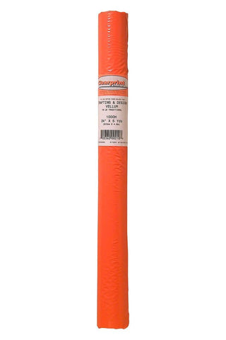 Clearprint 24" x 5 Yards 1000H Design Vellum Roll, 16 lb., 100% Cotton, 1 Each